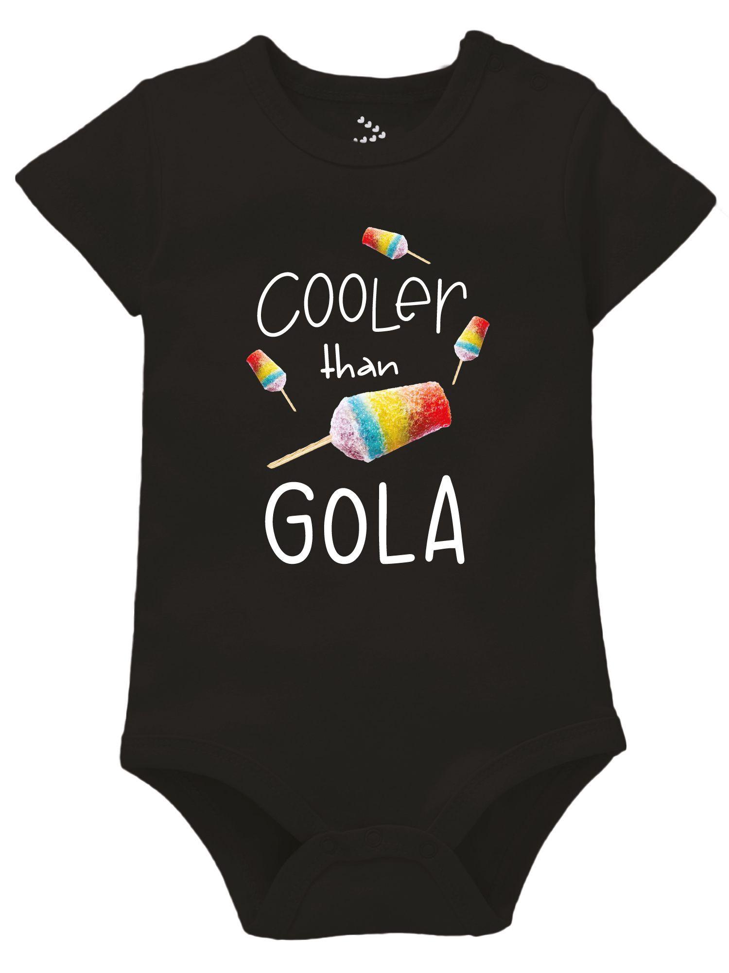 kids cooler than gola printed cotton bodysuit