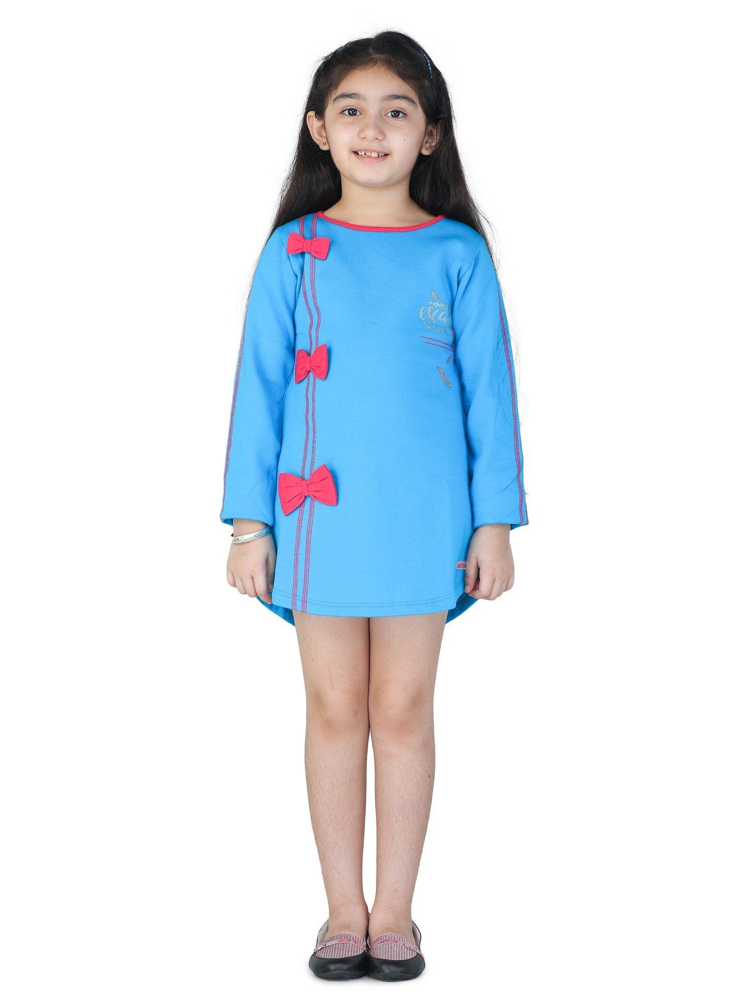 kids girls blue dress