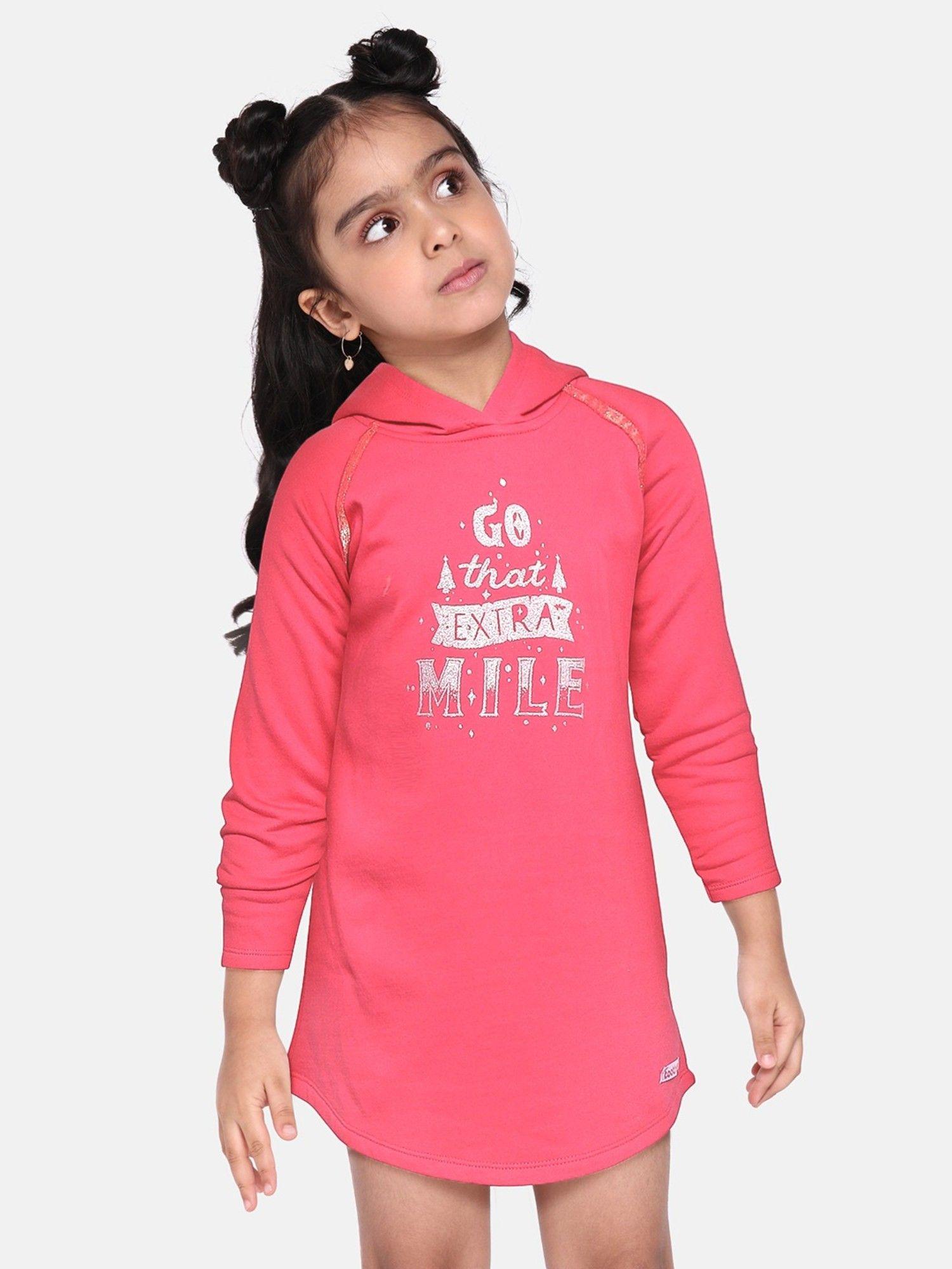 kids girls fuchsia dress