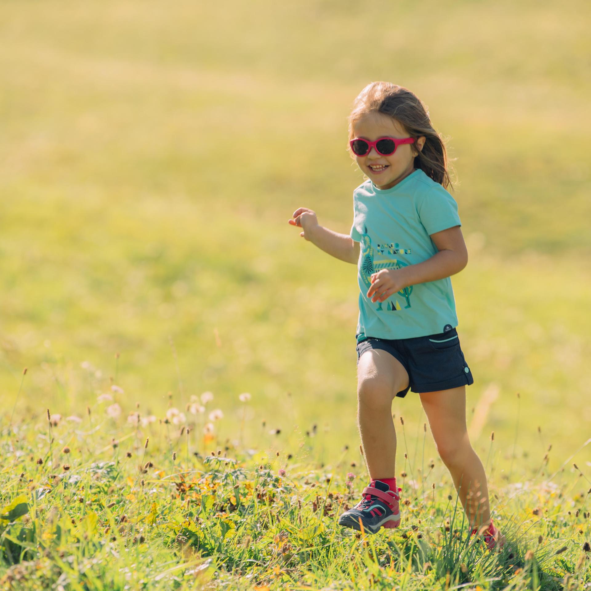 kids hiking sunglasses - cat 3- mh k100 pink (2-4 yrs)