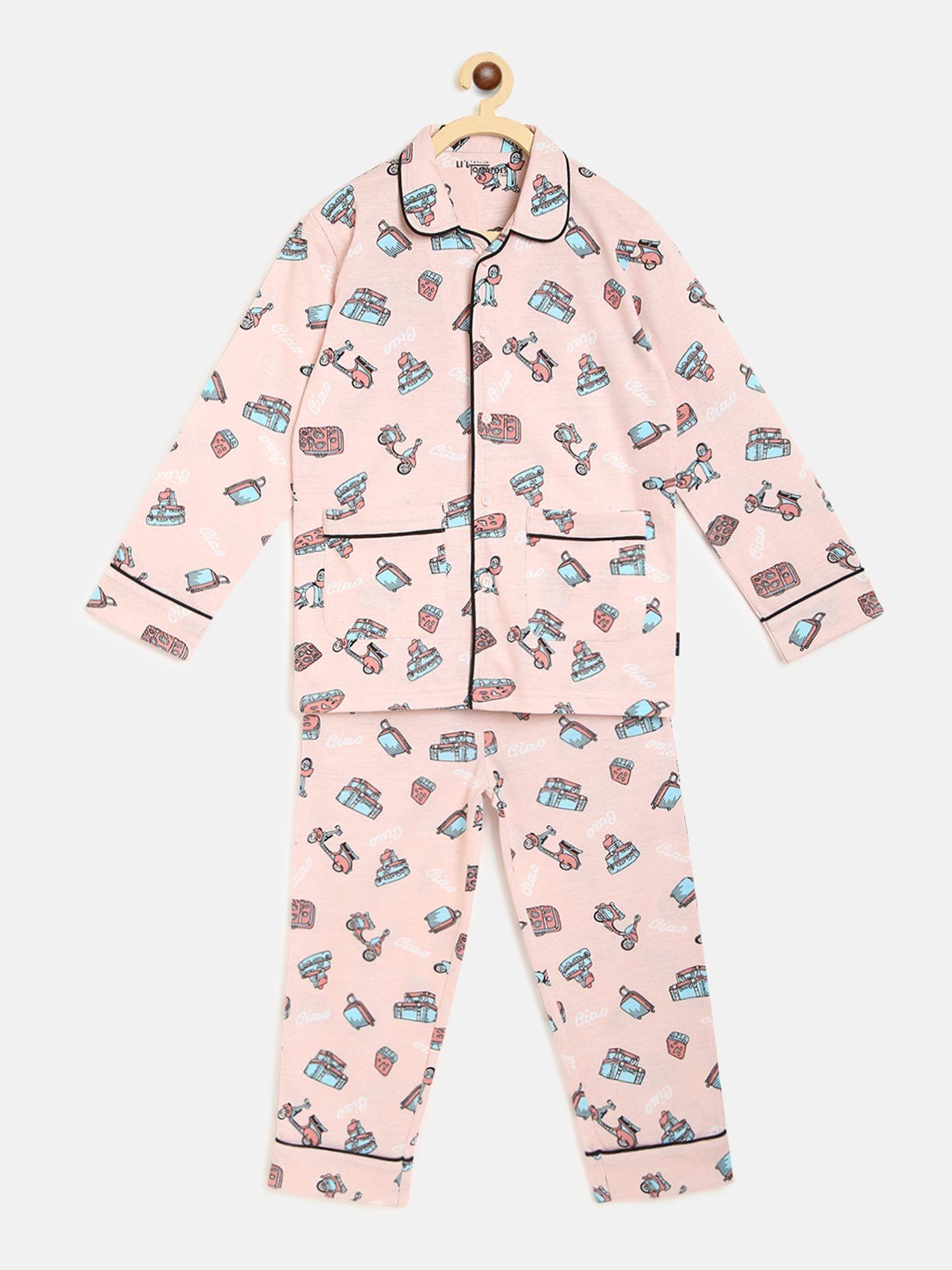 kids nightsuit with a surprise gift (set of 2)