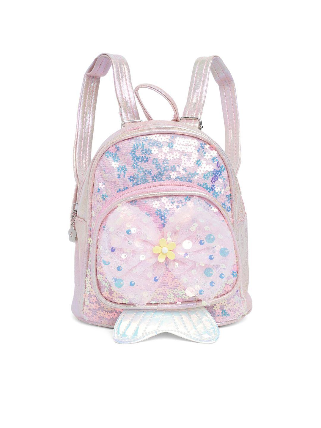 kids on board girls embellished backpack
