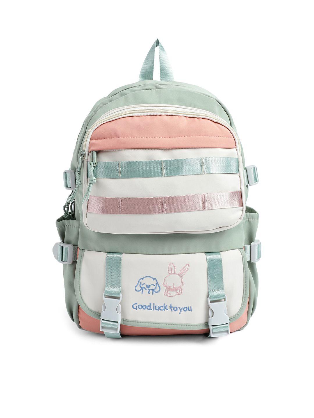 kids on board unisex kids colourblocked backpack