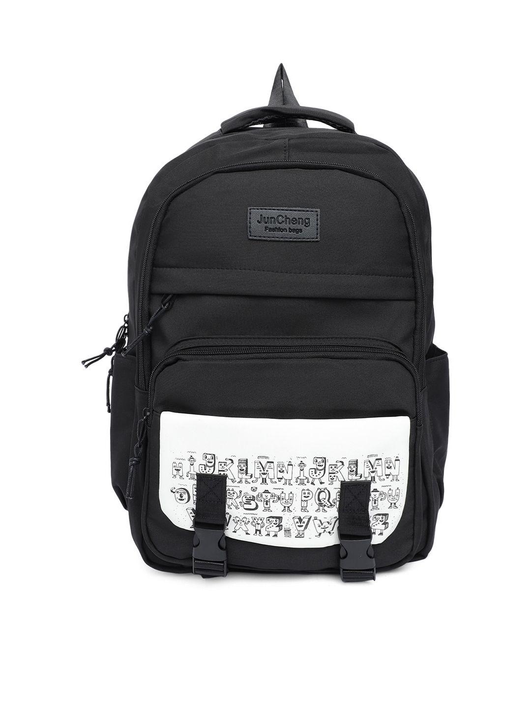 kids on board unisex kids typography printed backpack