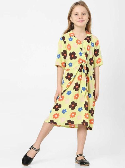 kids only multicolor printed dress