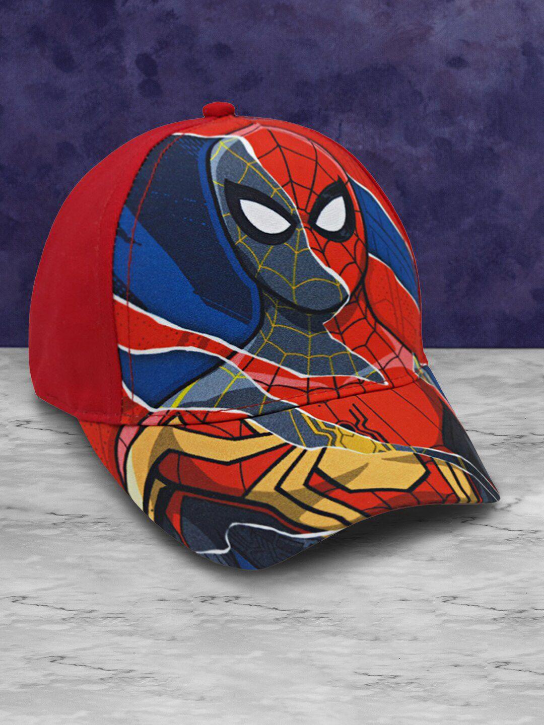 kids ville boys  spiderman printed basketball cap