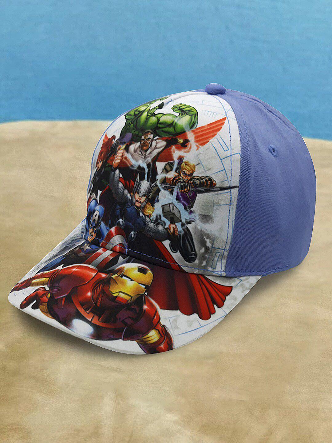 kids ville boys avengers printed baseball cap