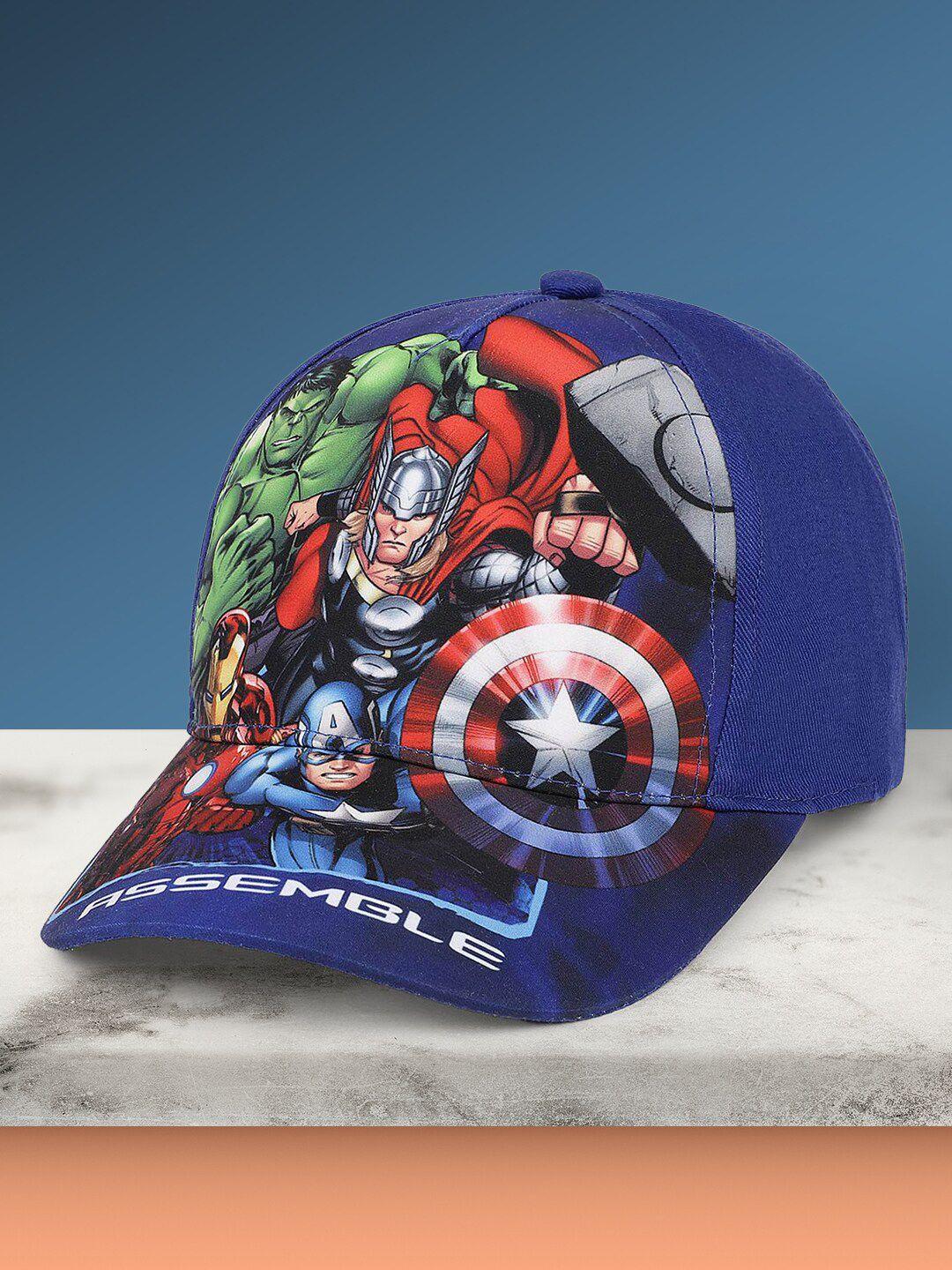 kids ville boys avengers printed baseball cap