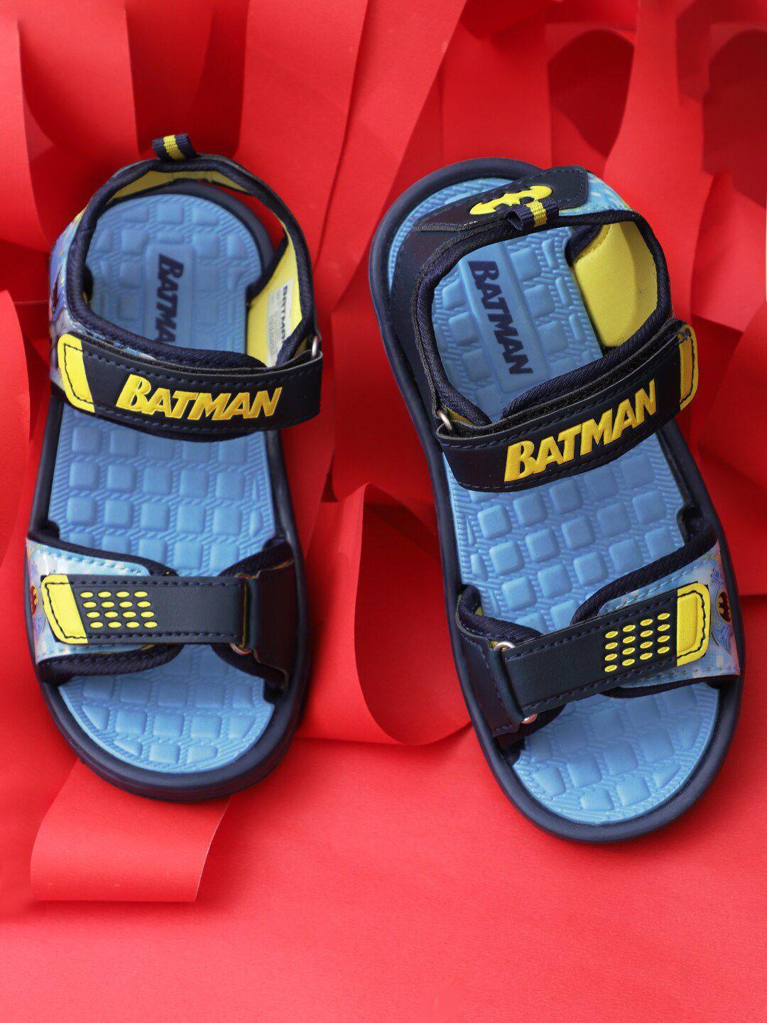 kids ville boys batman printed comfort sandals