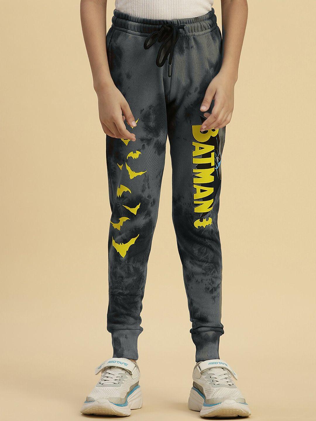 kids ville boys batman printed joggers