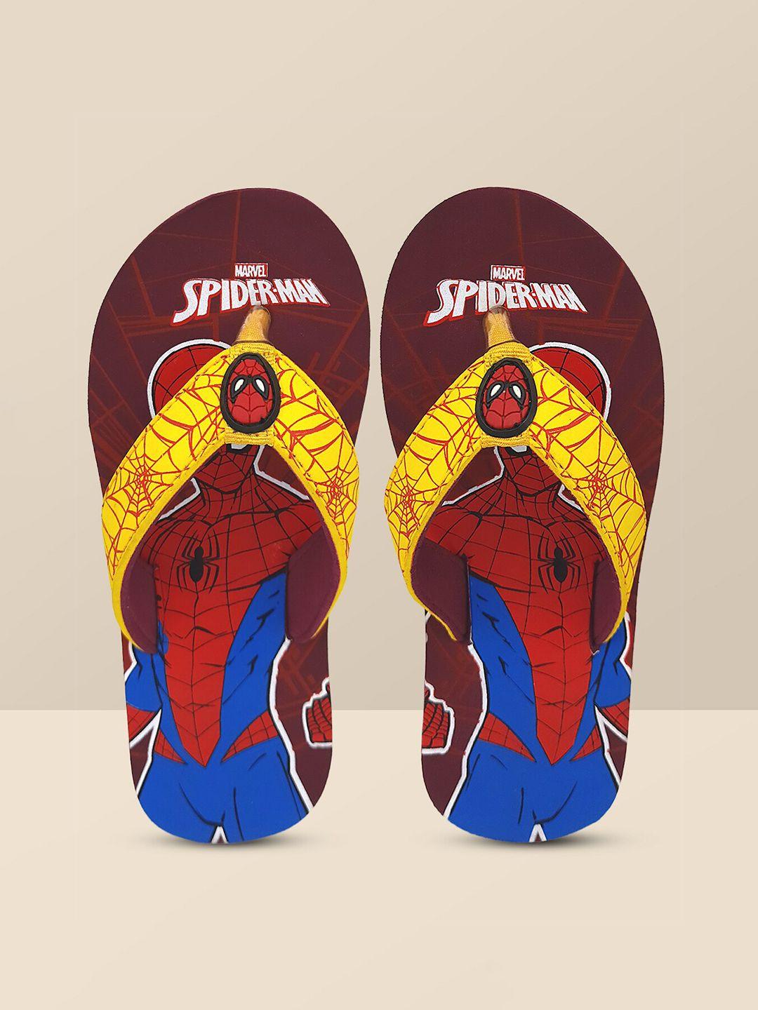 kids ville boys printed rubber thong flip-flops