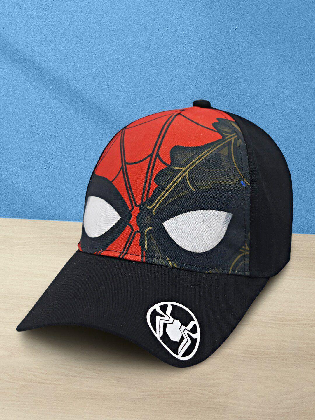 kids ville boys spiderman printed baseball cap
