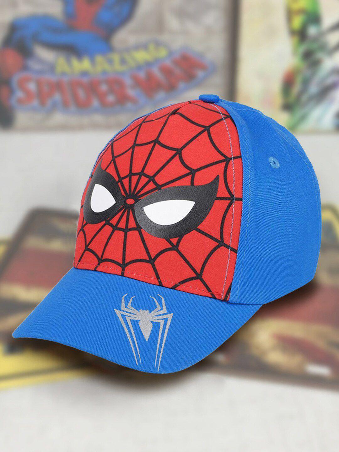 kids ville boys spiderman printed baseball cap