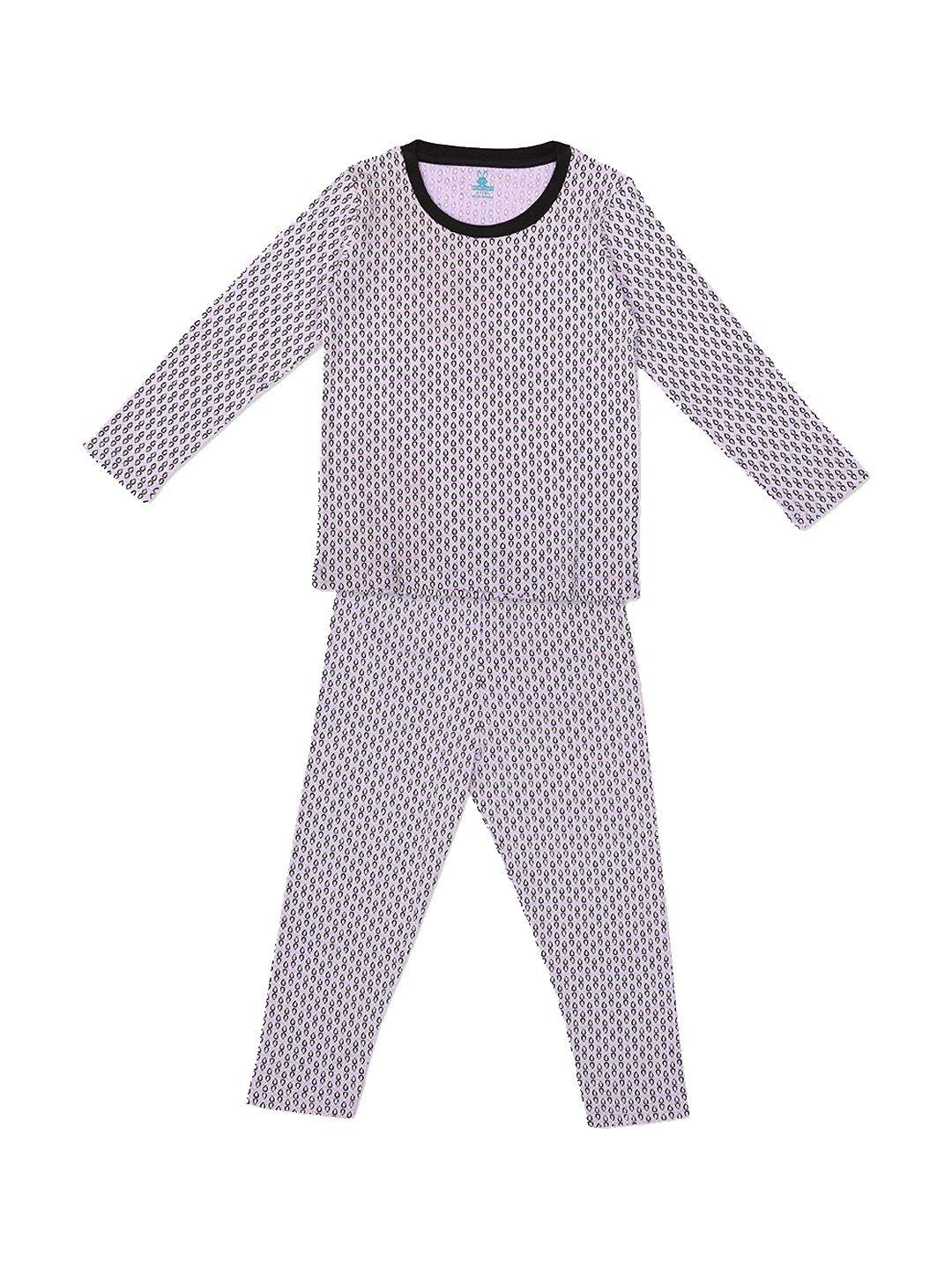 kidscraft boys conversational printed night suit