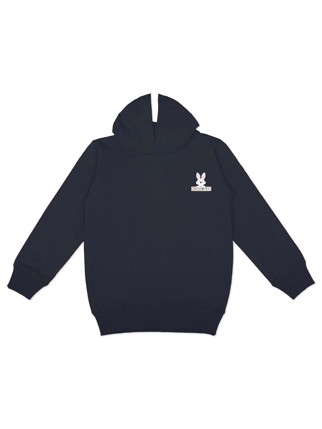 kidscraft boys hooded applique sweatshirt