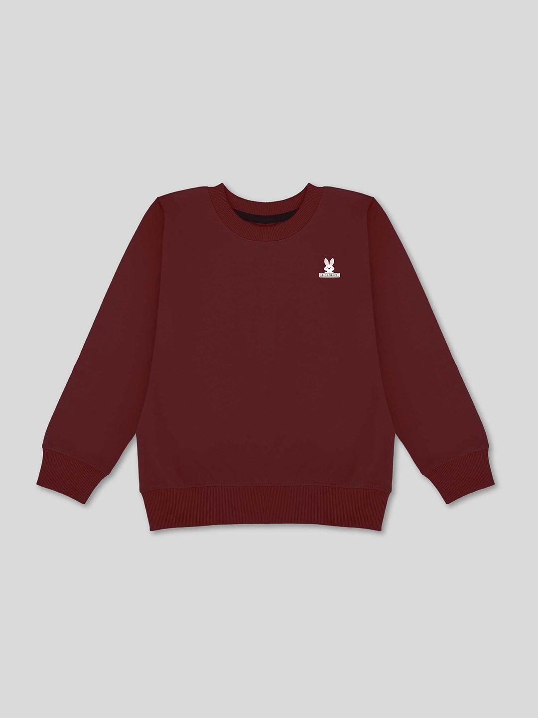 kidscraft boys maroon sweatshirt