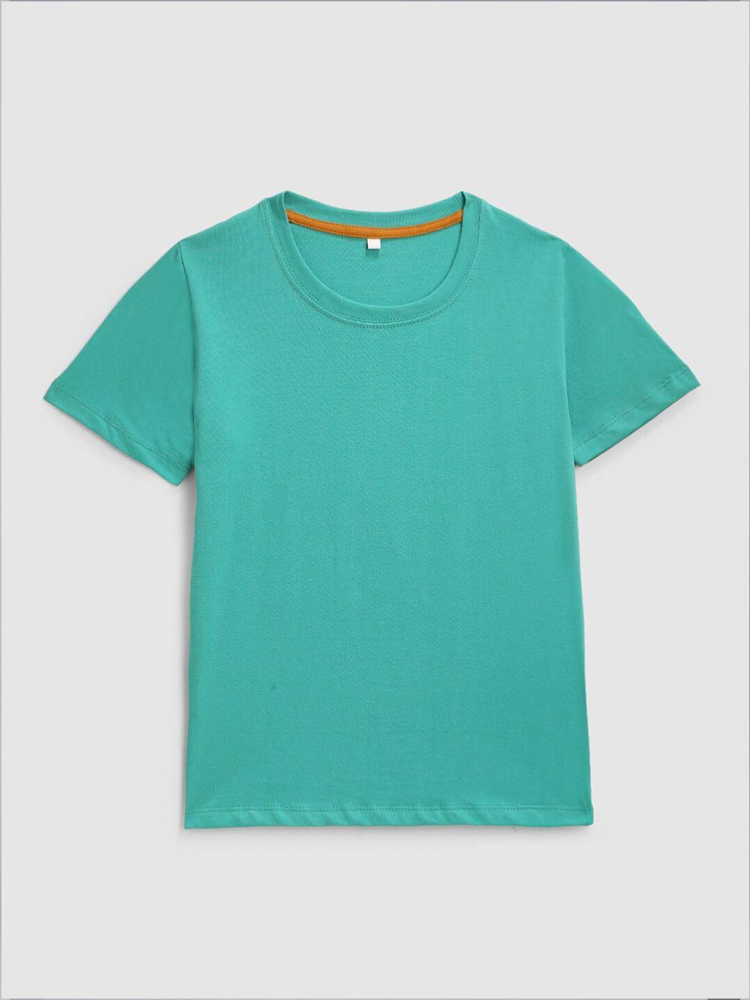 kidscraft boys teal cotton t-shirt