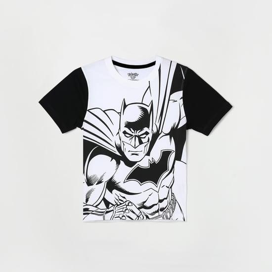 kidsville boys batman printed t-shirt