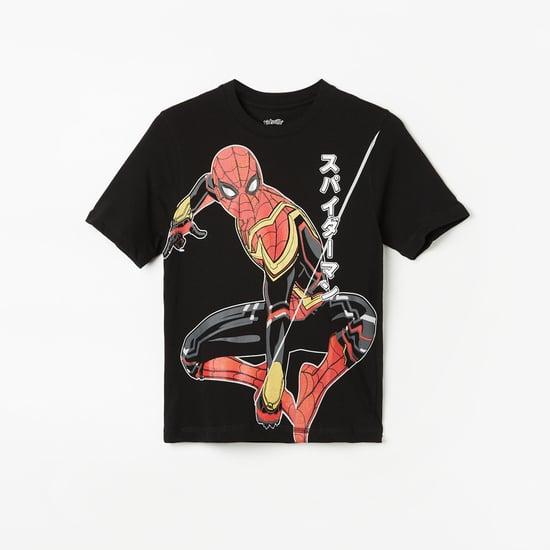 kidsville boys spiderman print t-shirt