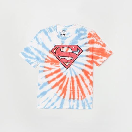 kidsville boys superman printed t-shirt