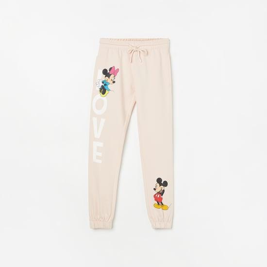 kidsville girls mickey and minnie joggers