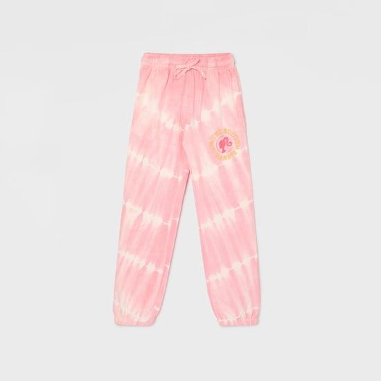 kidsville girls tie and dye regular fit joggers