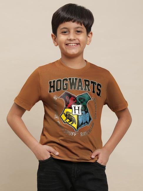 kidsville harry potter printed thai curry tshirt for boys