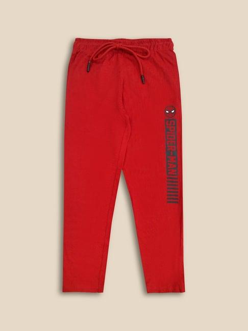 kidsville kids bright red spiderman print pyjamas