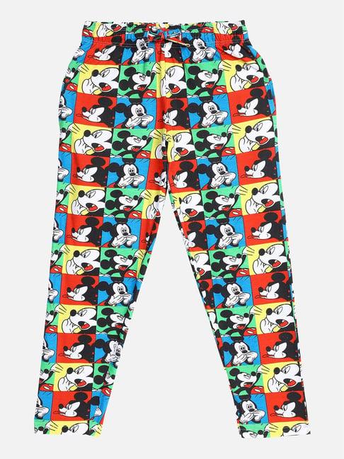 kidsville kids multicolor mickey print pyjamas