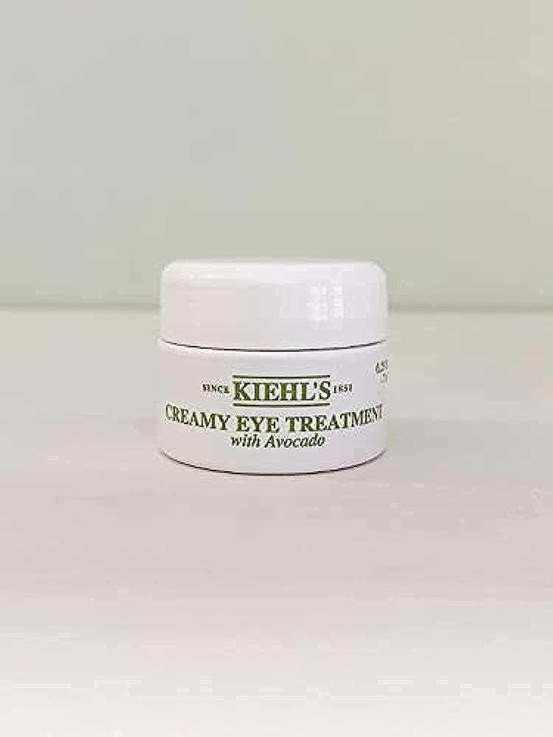 kiehl's creamy eye treatment with avocado - 7 ml, travel size