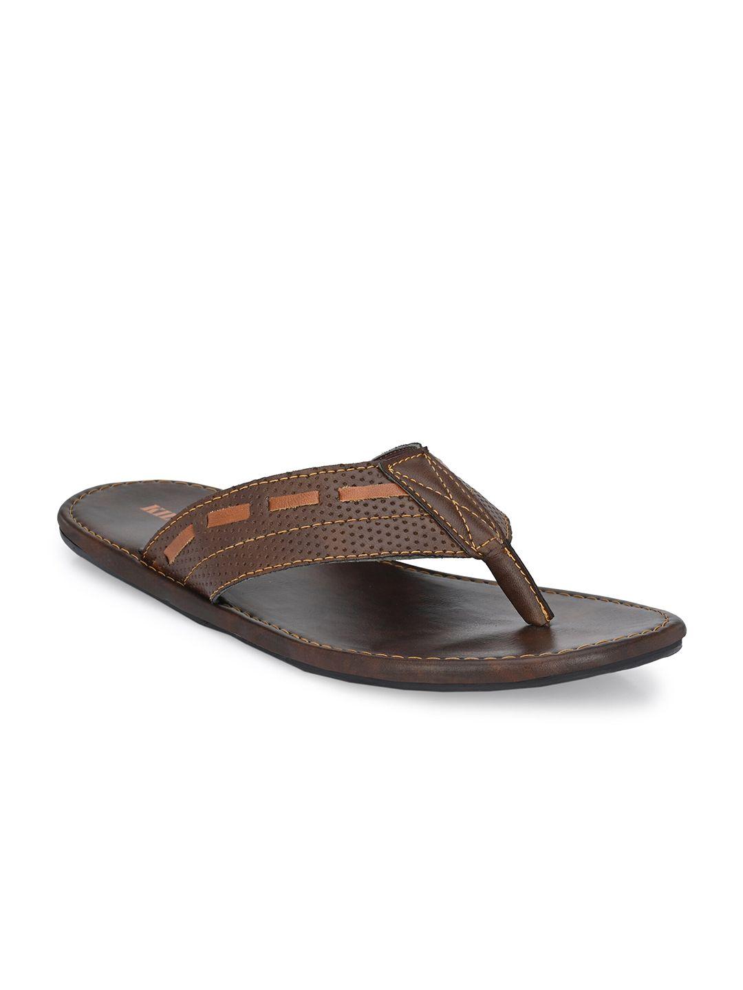 killer men brown thong flip-flops