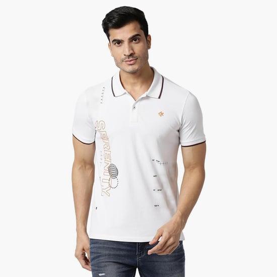 killer men printed polo t-shirt