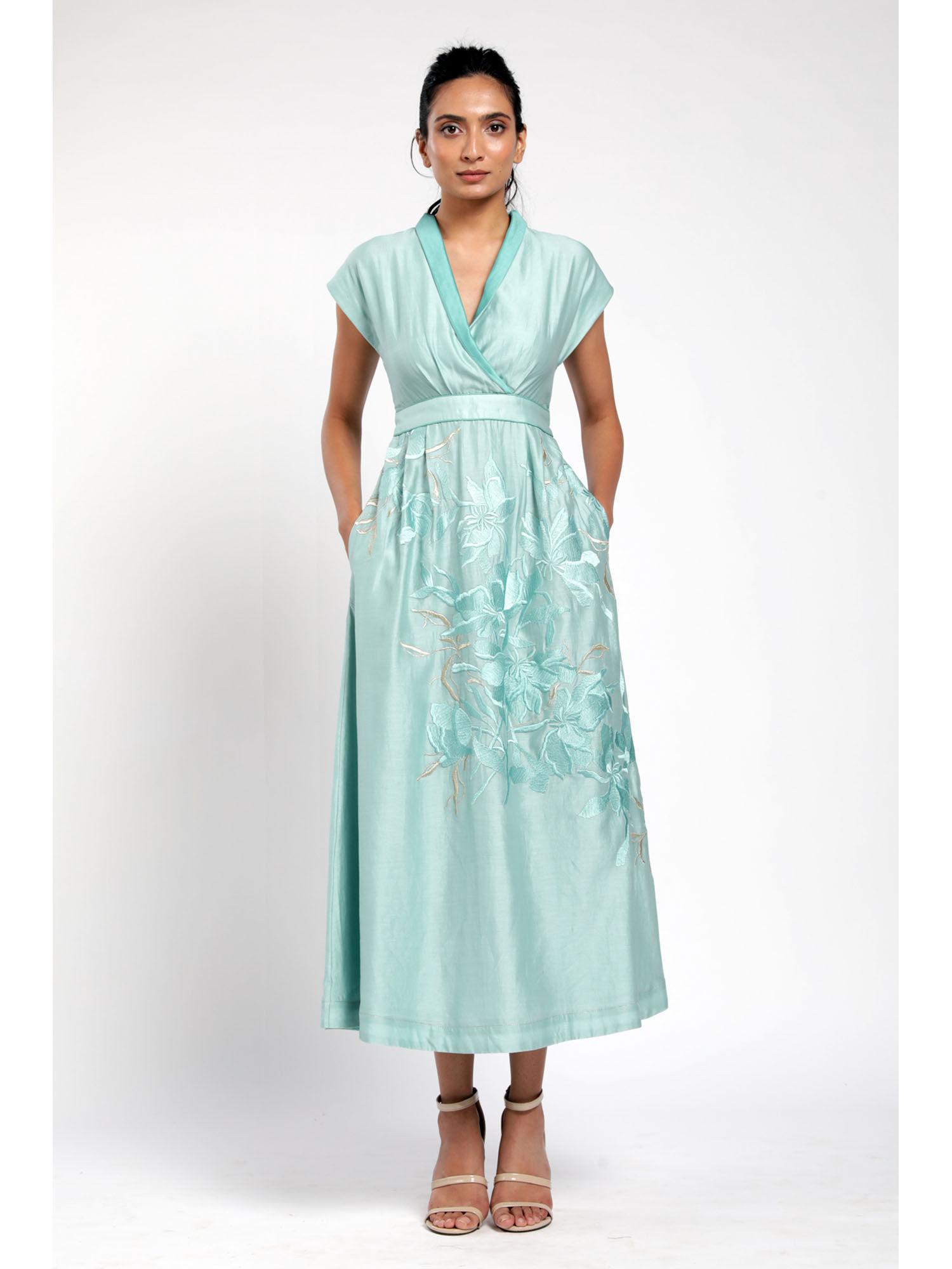 kimi midi dress - green