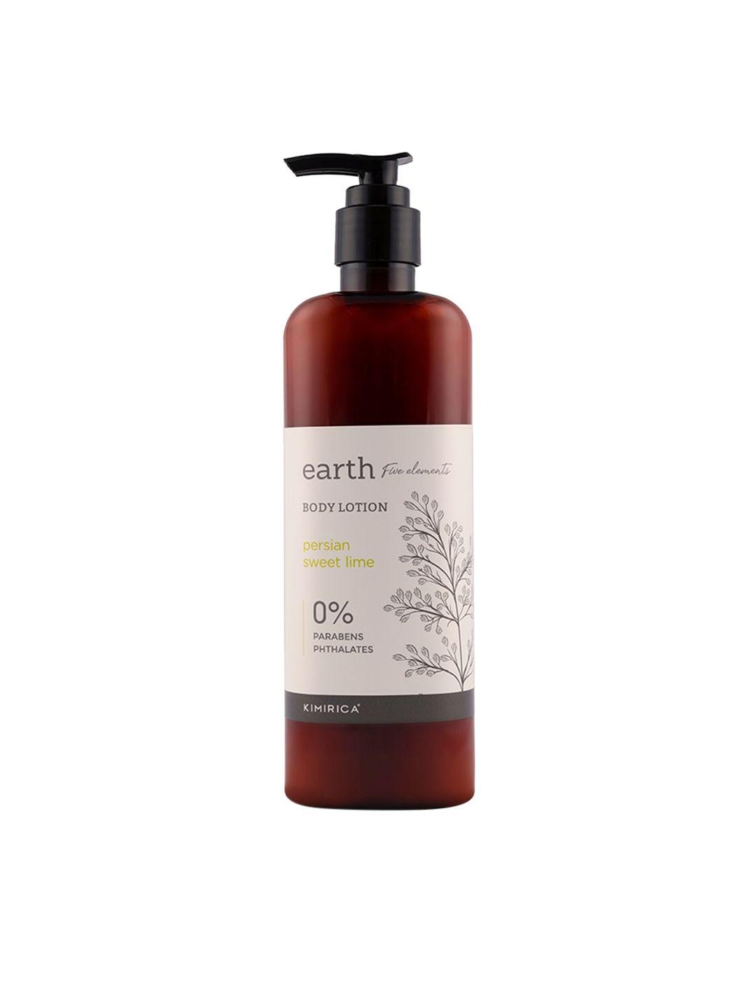 kimirica earth five elements persian sweet lime body lotion - 290 ml