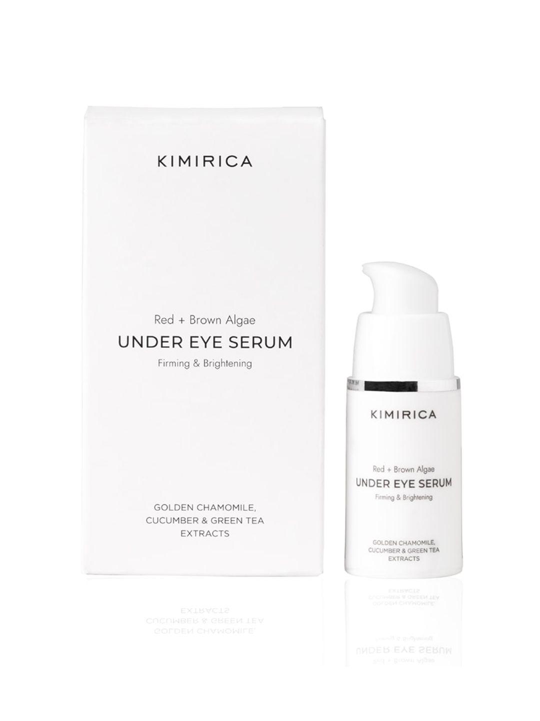 kimirica golden chamomile cucumber & green tea extracts under eye serum - 15 gm