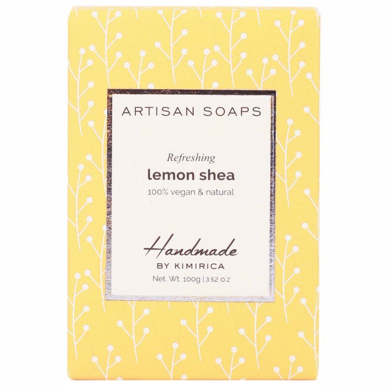 kimirica lemon shea handmade artisan soap