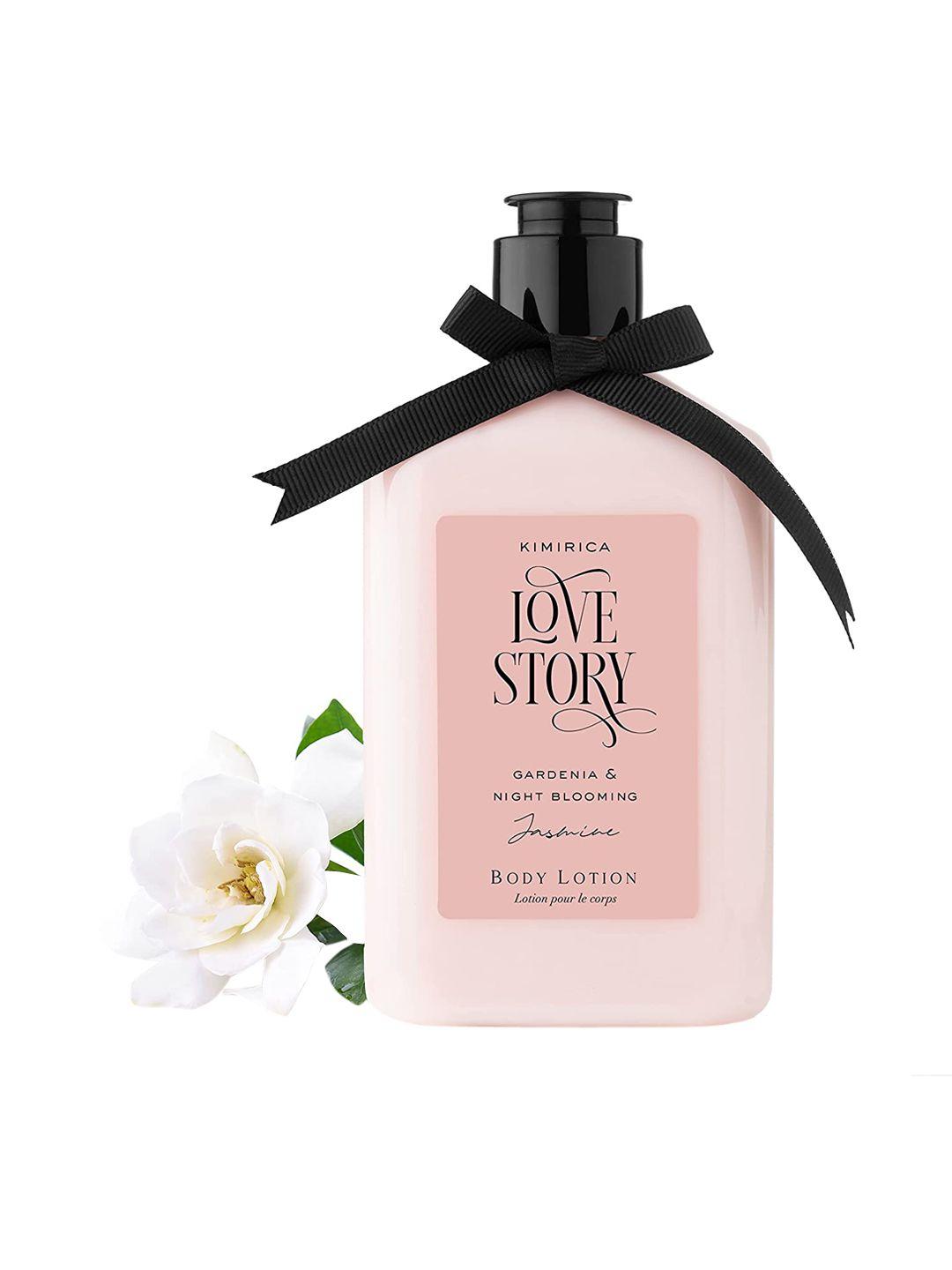 kimirica love story gardenia & night blooming jasmine body lotion 270ml