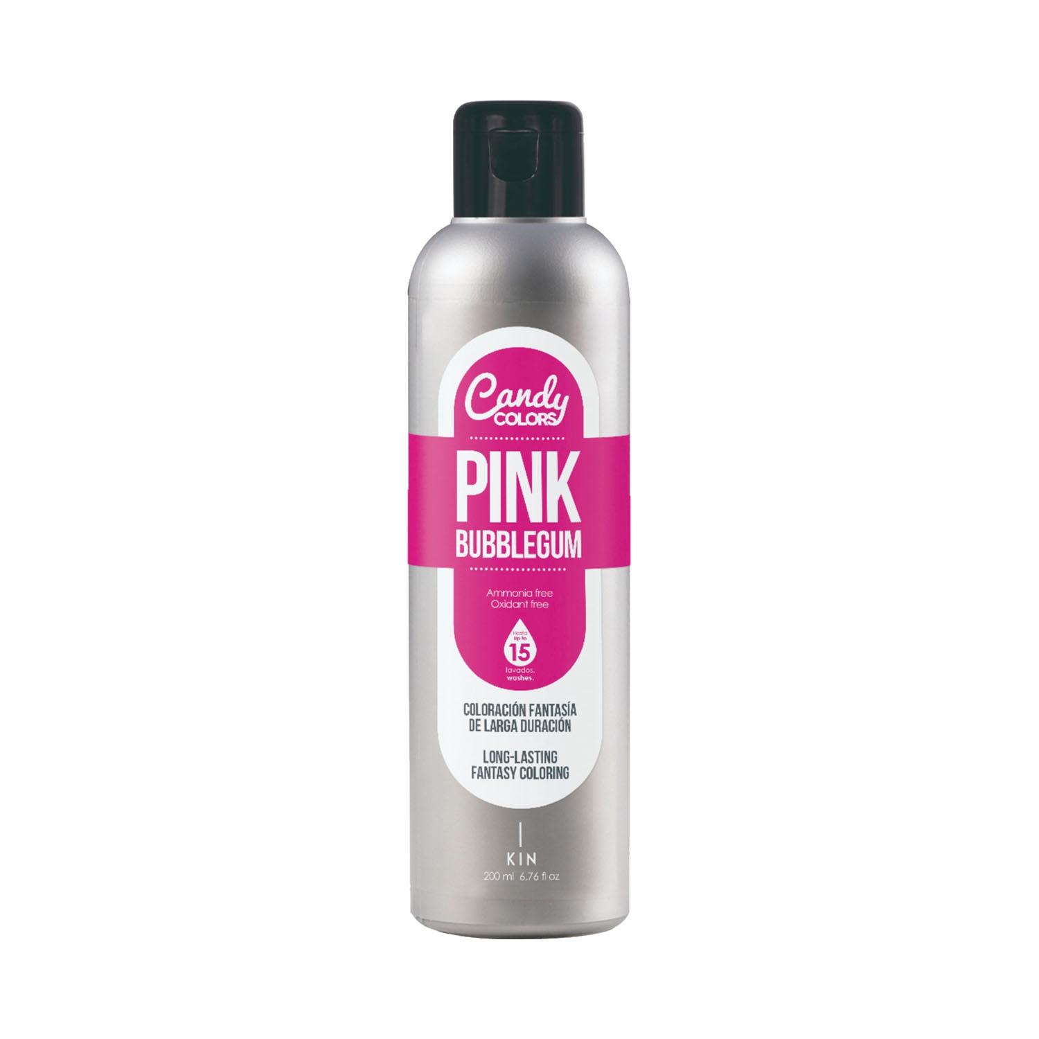 kin cosmetics candy colors hair color - pink bubblegum (200ml)