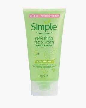 kind to skin refreshing facial wash