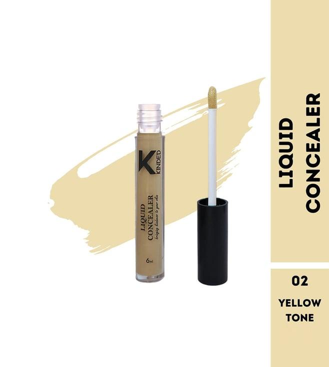 kinded liquid concealer 02 yellow tone - 6 ml