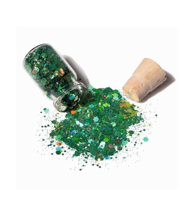 kingdom of lashes chunky glitter midnight green - 5 ml