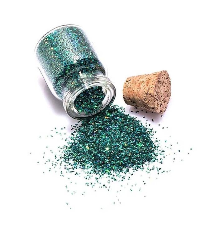kingdom of lashes fine glitter glamour green - 5 ml