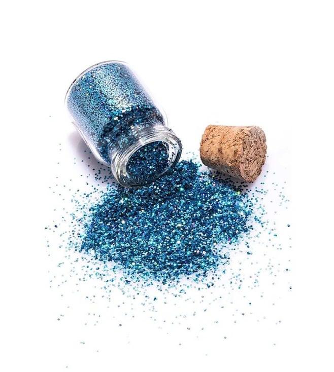 kingdom of lashes fine glitter mermaid blue - 5 ml