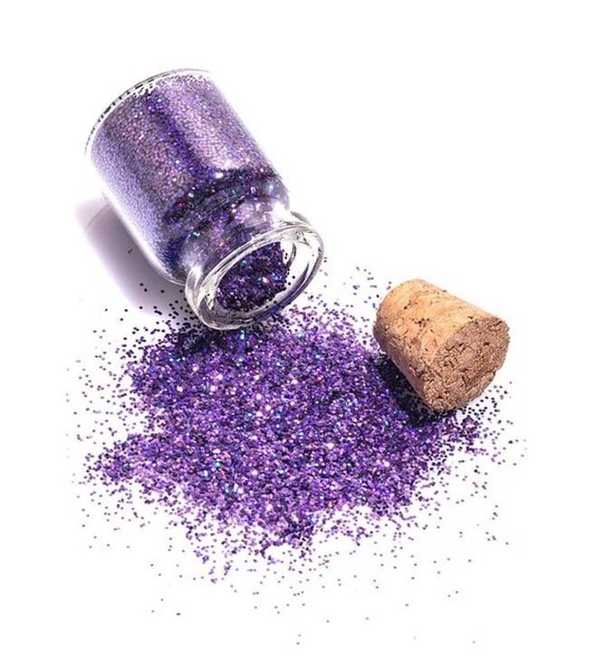 kingdom of lashes fine glitter violet voss - 5 ml