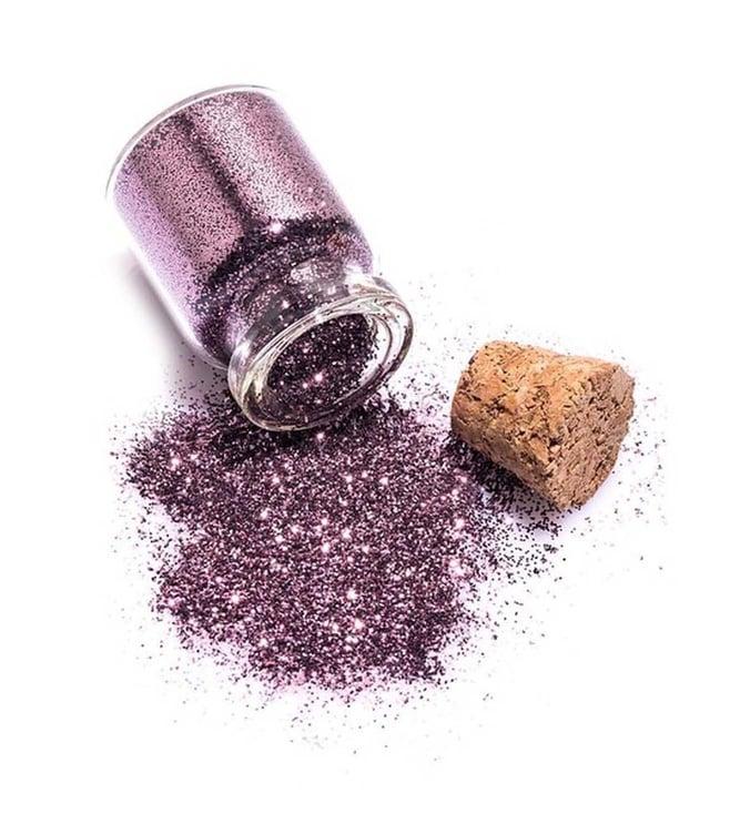 kingdom of lashes ultra fine glitter lilac - 5 ml