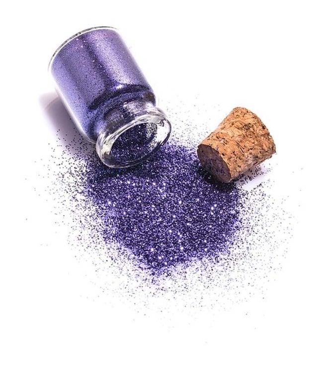 kingdom of lashes ultra fine glitter purple star - 5 ml