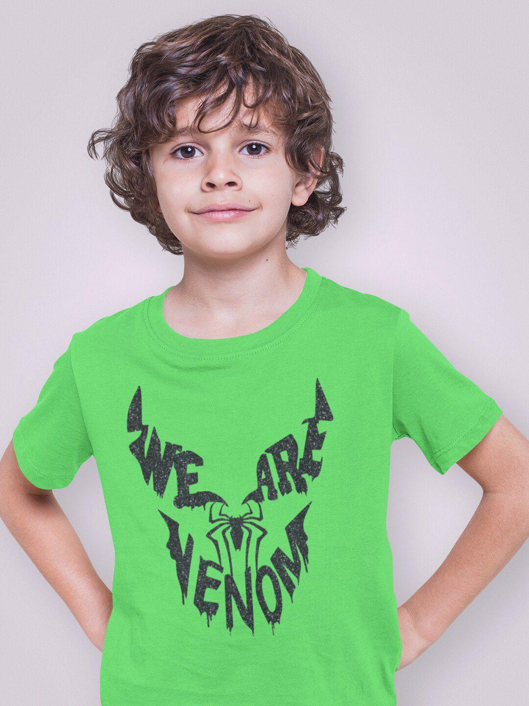 kinsey boys venom typography printed t-shirt