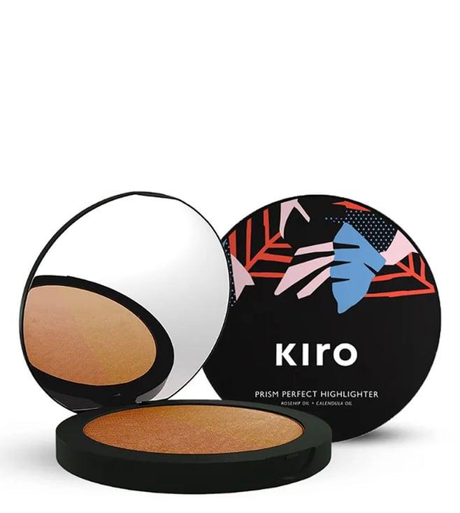 kiro beauty prism perfect duo highlighter sandy rose pearly bronze - 9 gm