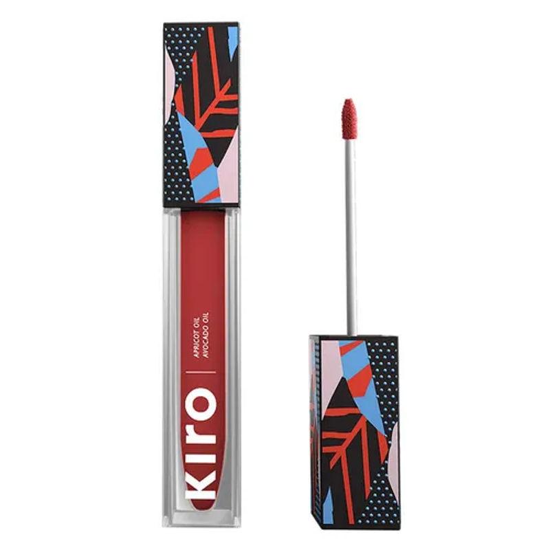 kiro non-stop airy matte liquid lipstick - terra red