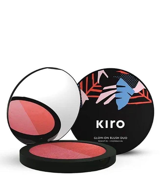 kiro beauty glow on blush duo perfect pink fresh grapefruit - 9 gm